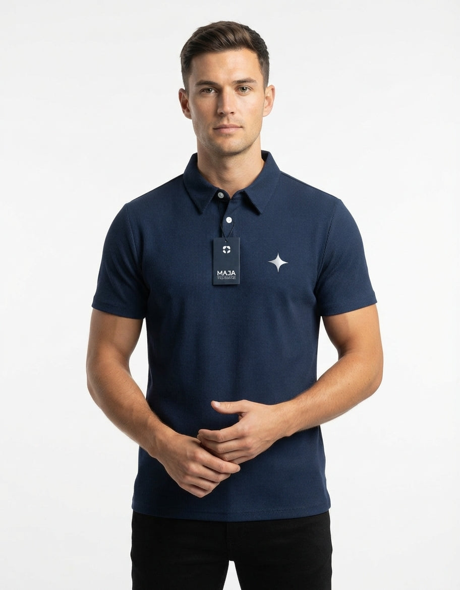 Polo Naval Manga Corta