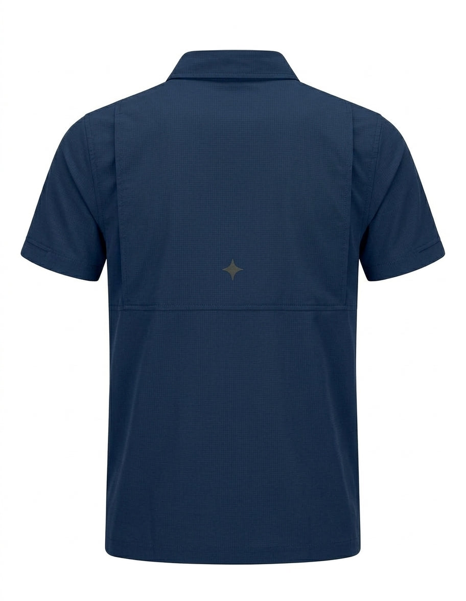 Polo Naval Manga Corta