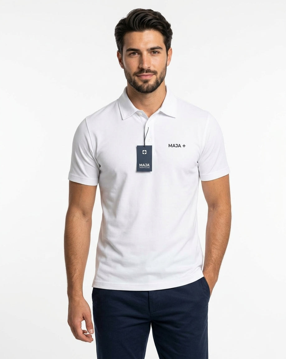 Polo Naval Manga Corta