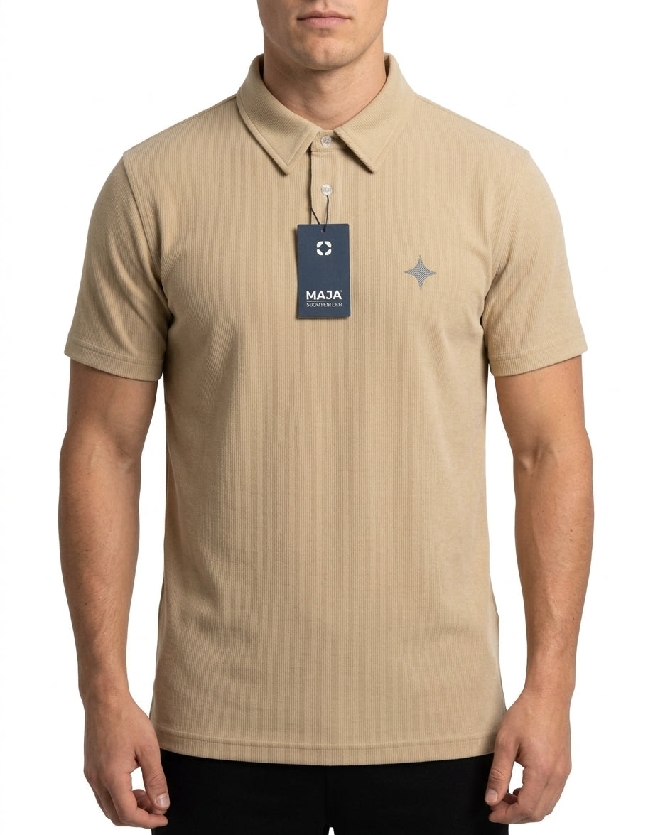 Polo Naval Manga Corta
